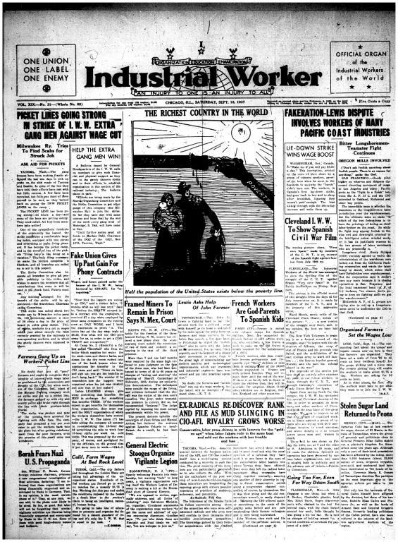 Industrial Worker (September 18, 1937)